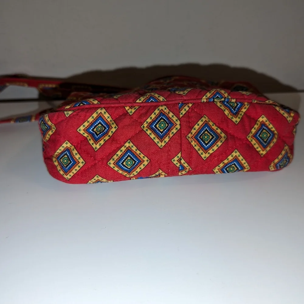 COPY - ๐ $3/$15 Vera Bradley "Villa Red" Small Crossbody Purse - Picture 8 of 16